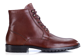 Botines para hombre con cordones Chocolate patinado - BARDFIELD