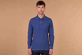 Polo de hombre manga larga Azul Real - ALEC II ML