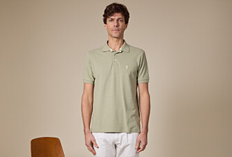 Polo de hombre - Verde tila - ADGER