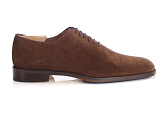 Zapatos oxford para hombre - Ante Habana - STANFORD GOMME