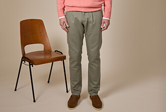 Pantalón chino hombre Verde tilo - KASEY