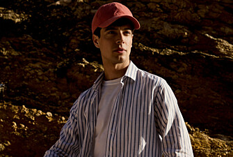 Gorra en Lino color Coral - BRADWELL II