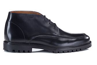 Boot hombre derby 3 ojales cuero negro - HUDFORD GOMME