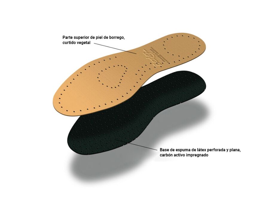 Suela de cuero Natural