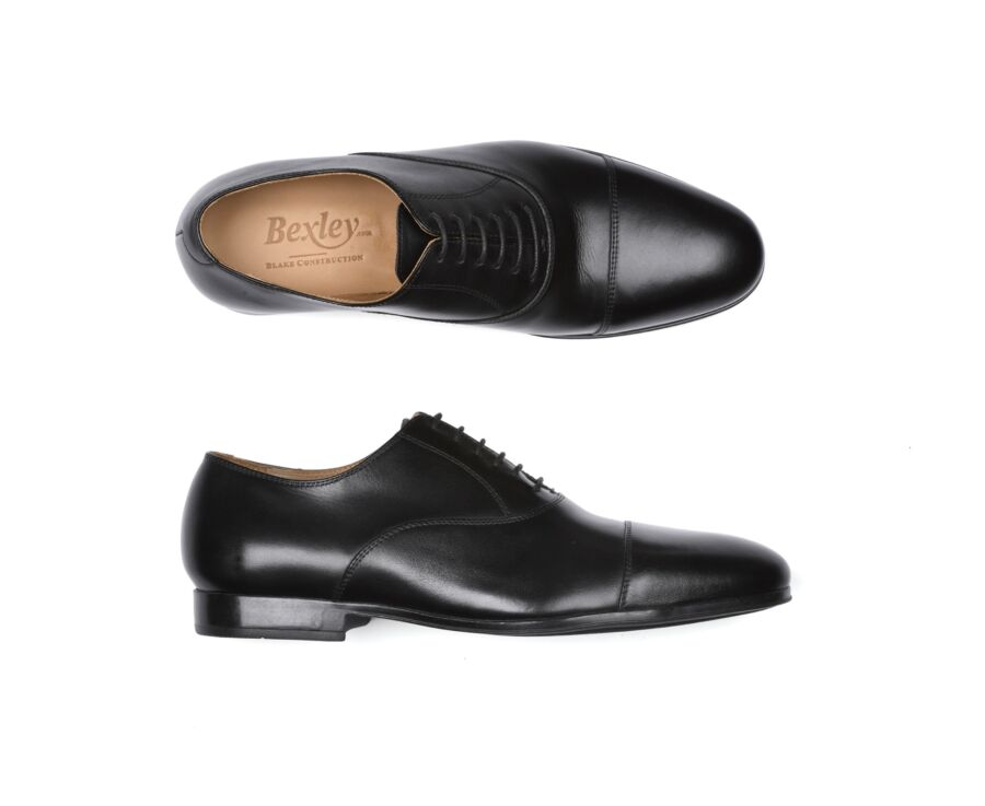 Zapato Oxford Negro para hombre Suela de caucho - LENNOX GOMME URBAN