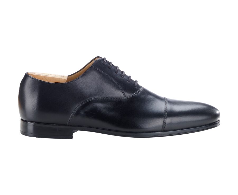 Zapato Oxford Negro para hombre Suela de caucho - LENNOX GOMME URBAN