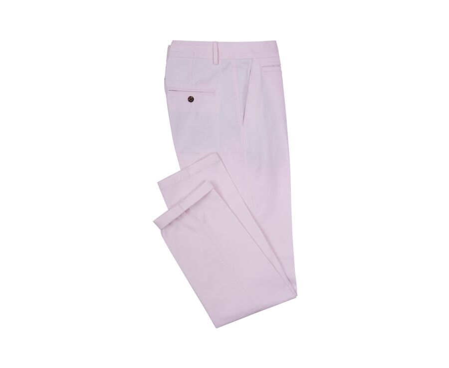 Pantalón chino hombre Rosa pálido - KYRK