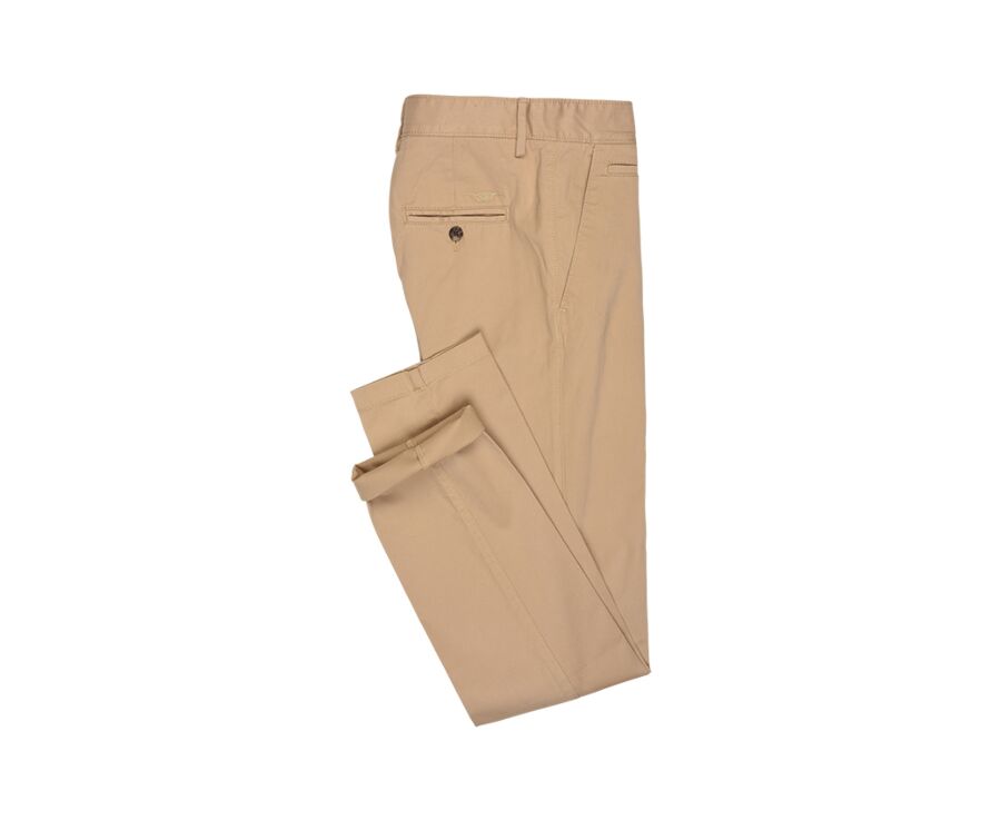 Pantalón chino para hombre Beige oscuro - KYRK