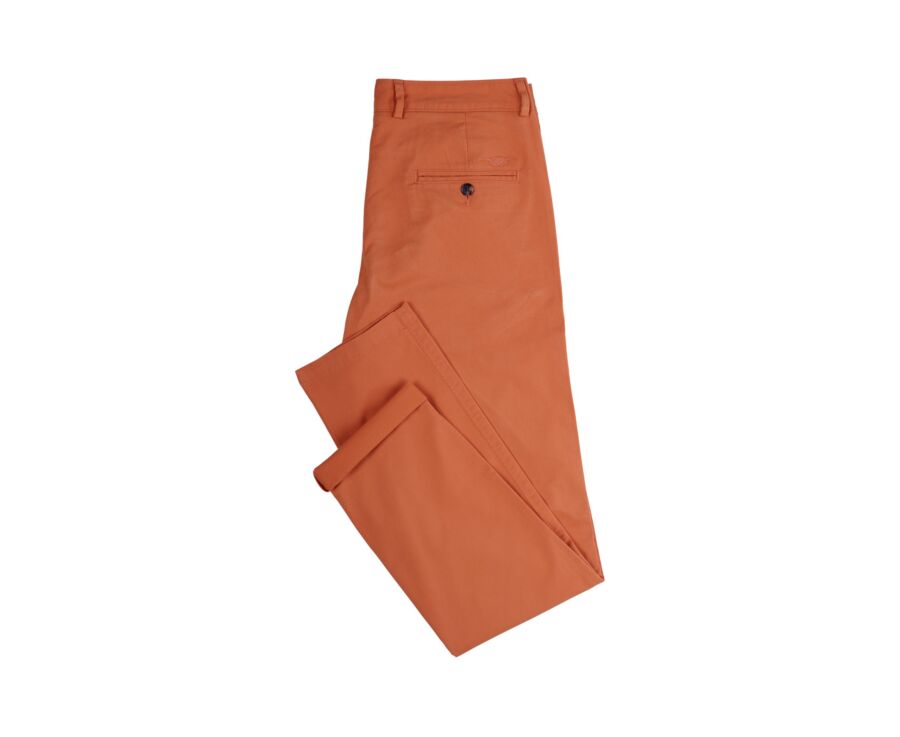 Pantalón chino hombre Naranjo esmerilado - KYRK