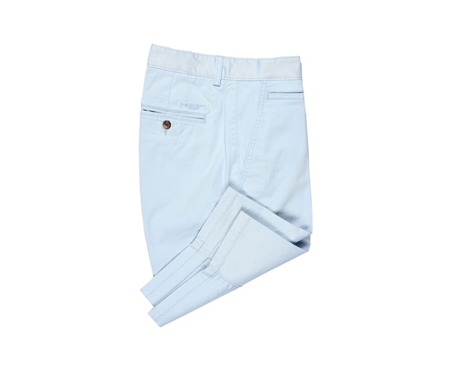 Bermuda tipo chino para hombre Azul claro - BARRY