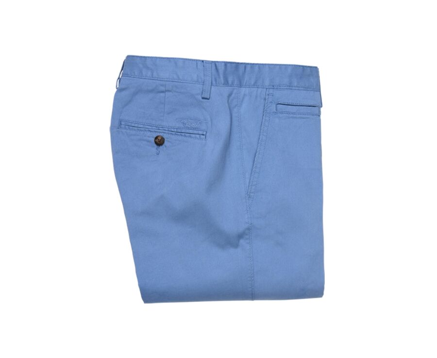 Bermuda chino hombre Azul medio - BARRY