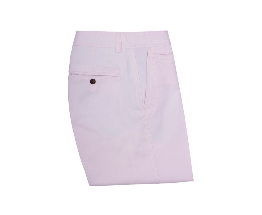 Bermuda chino hombre Rosa pálido - BARRY