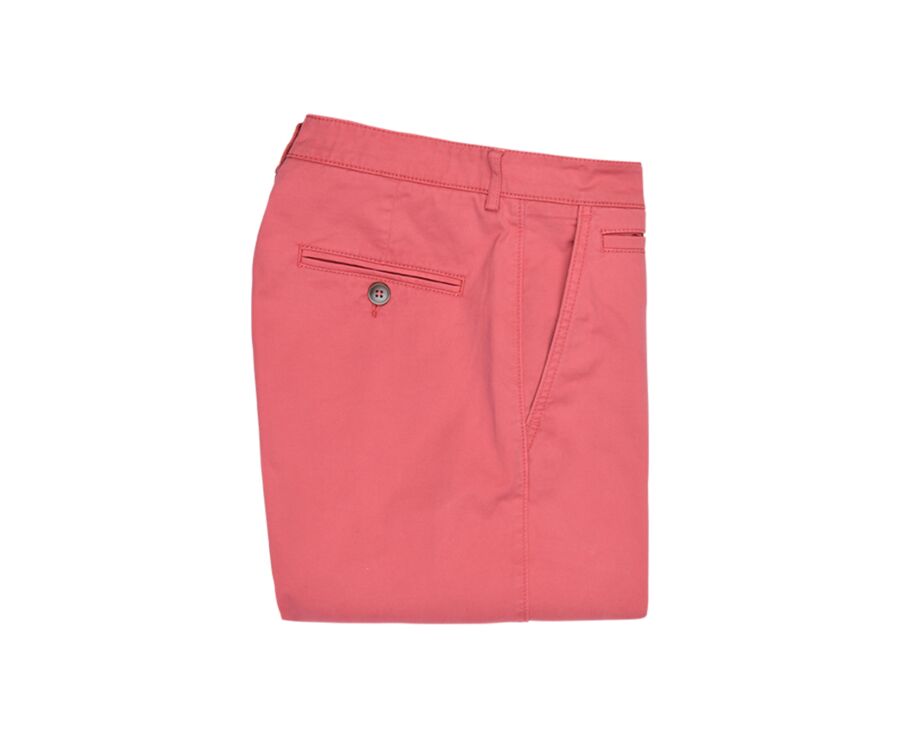 Bermuda chino hombre Frambuesa - BARRY