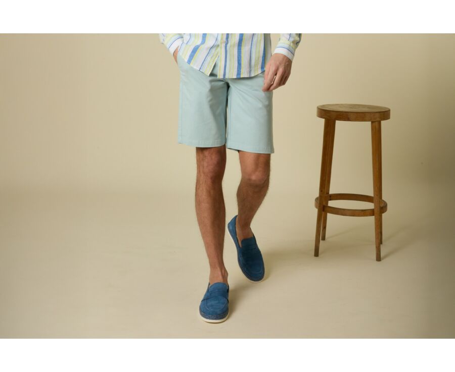 Bermuda chino hombre Eucalipto - BARRY