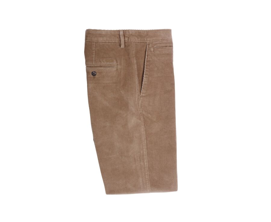 Pantalón chino de pana Camel para hombre - NORMAN