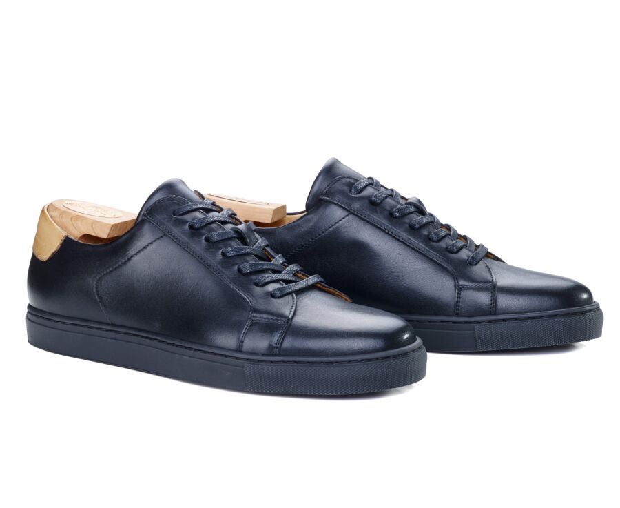 Zapatillas de hombre de piel Negro - INGLEWOOD