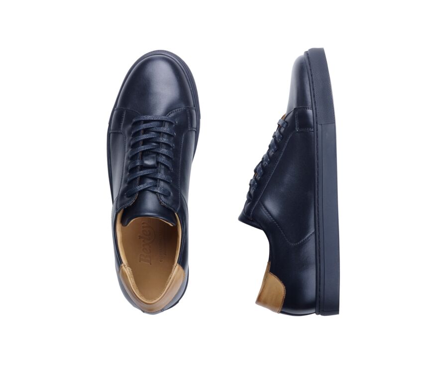 Zapatillas de hombre de piel Negro - INGLEWOOD