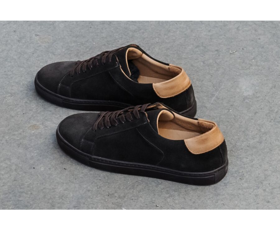 Zapatillas de hombre Ante Pardo - INGLEWOOD