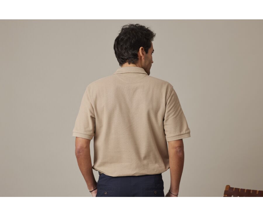 Polo beis para hombre - GARETH