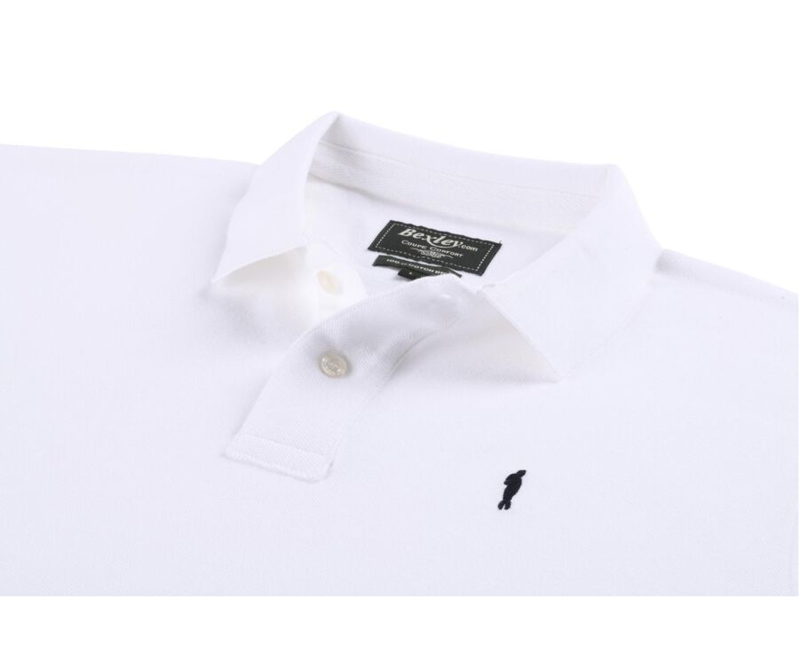 Polo blanco para hombre - GARETH