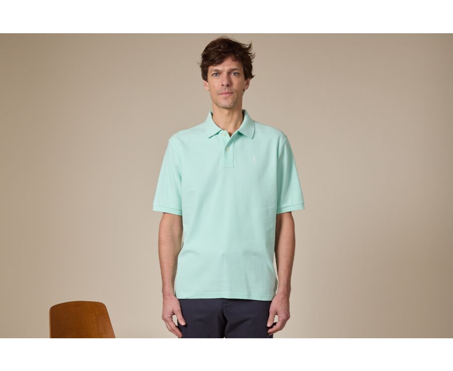Polo para hombre Verde pálido - GARETH