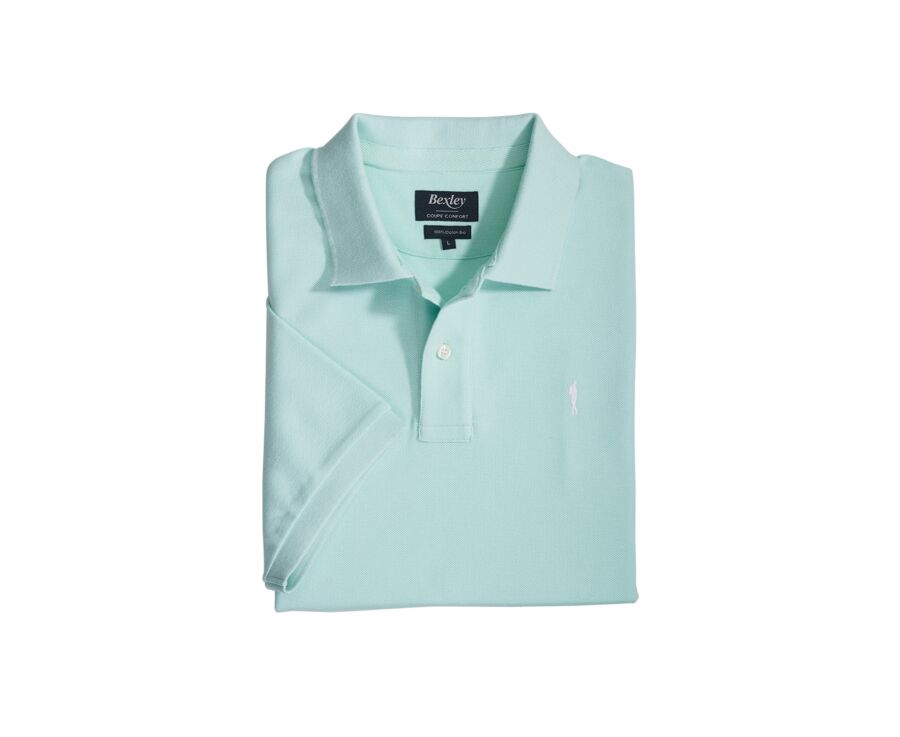 Polo para hombre Verde pálido - GARETH