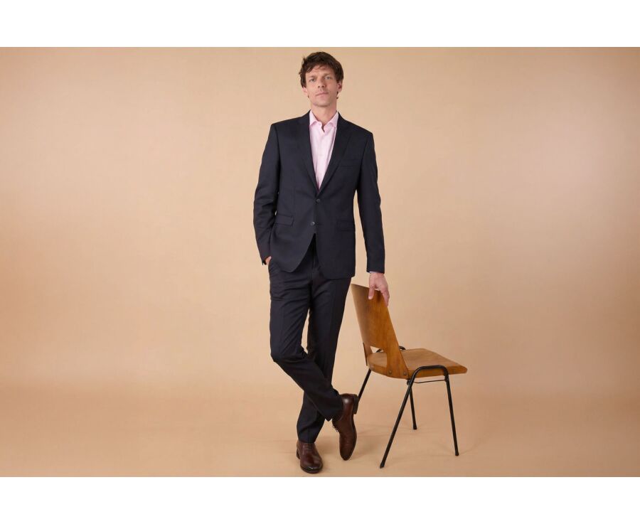 Chaqueta de traje para hombre - Negro - LAZARE