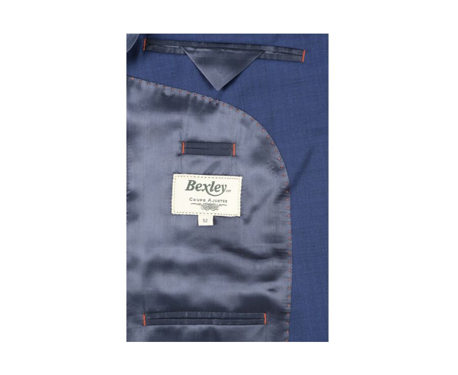 Chaqueta de traje hombre Azul franco - LAZARE