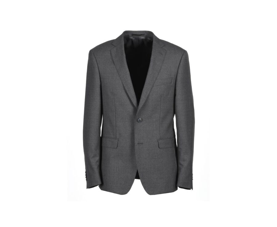 Chaqueta de traje Gris Oscuro moteado para hombre - LAZARE