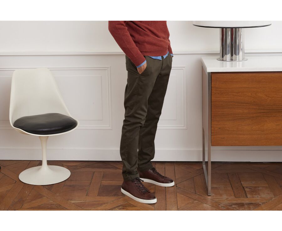 Chino de hombre Caqui - NIGEL II