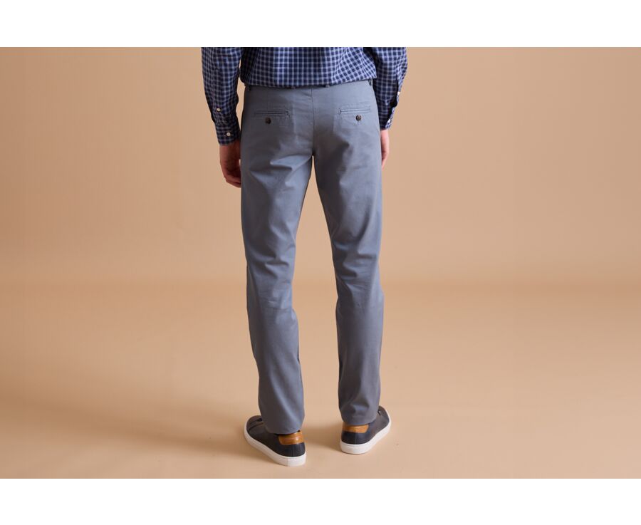 Pantalón chino para hombre Azul grisáceo - NIGEL II