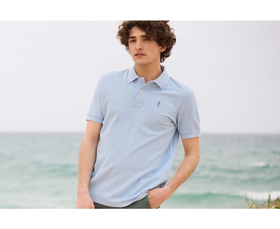 Polo de hombre Celeste - ANDY II
