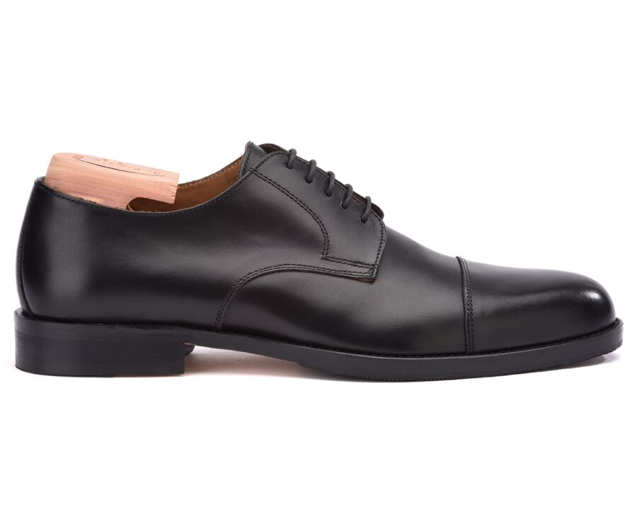 Zapatos derby negros para hombre con suela de cuero - MAYFAIR CLASSIC PATIN