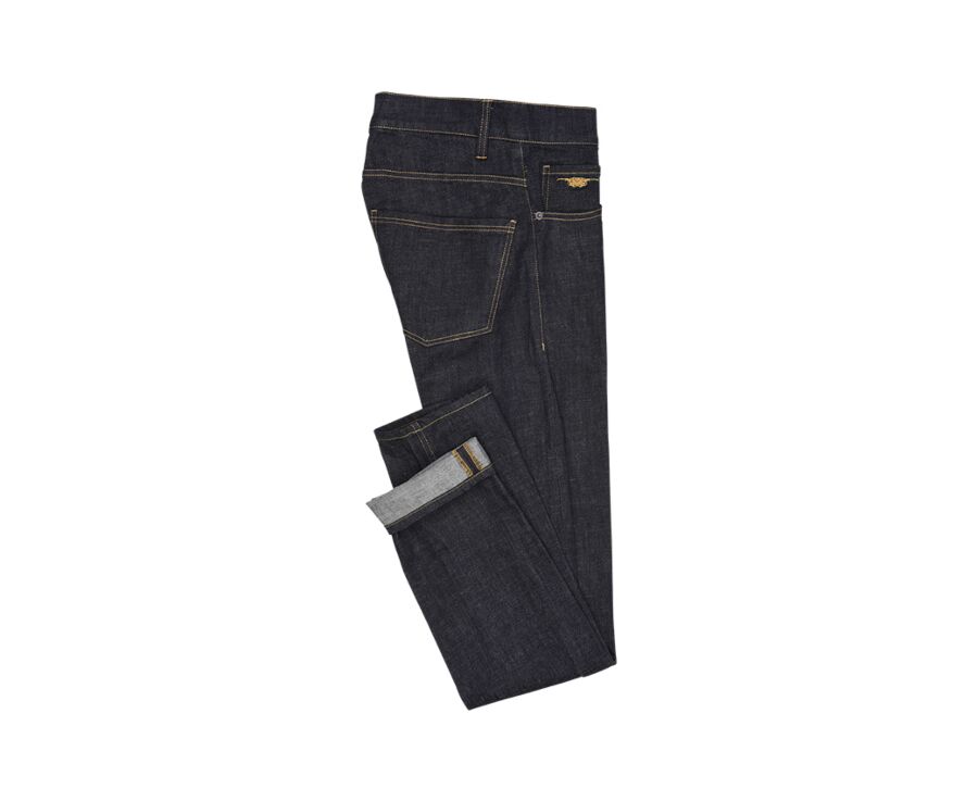 Pantalón vaquero hombre Slim Indigo oscuro - RIDLEY