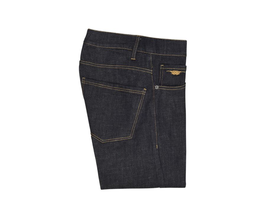 Pantalón vaquero hombre Slim Indigo oscuro - RIDLEY