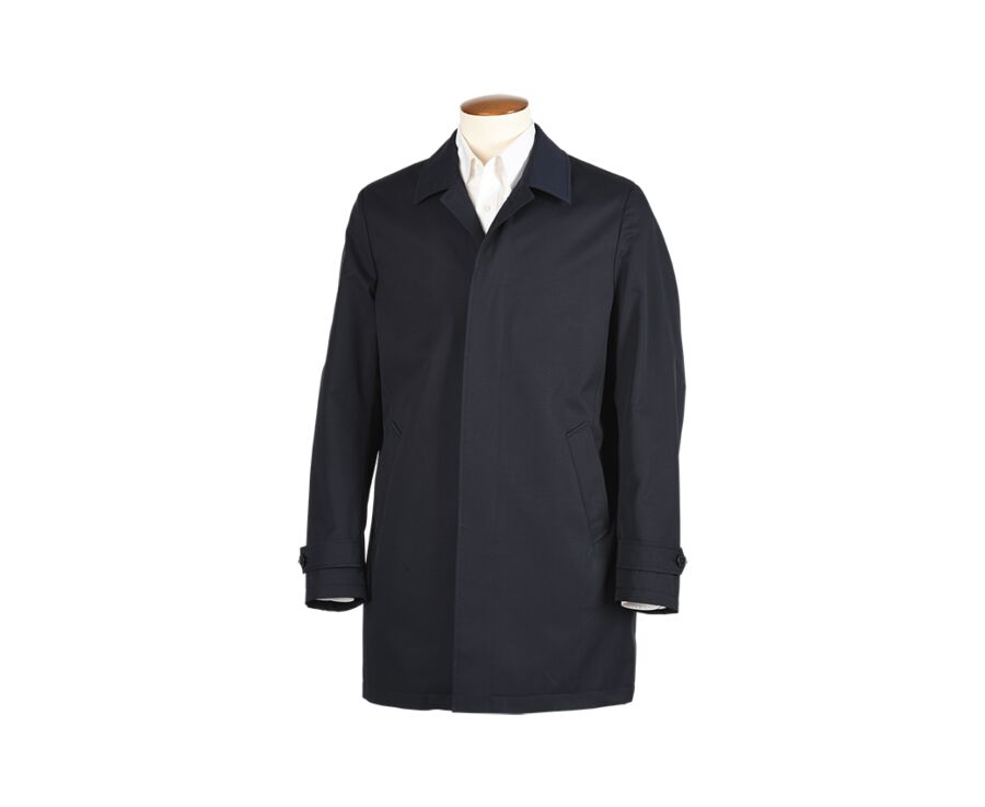 Gabardina Azul marino para hombre - AURÈLE II