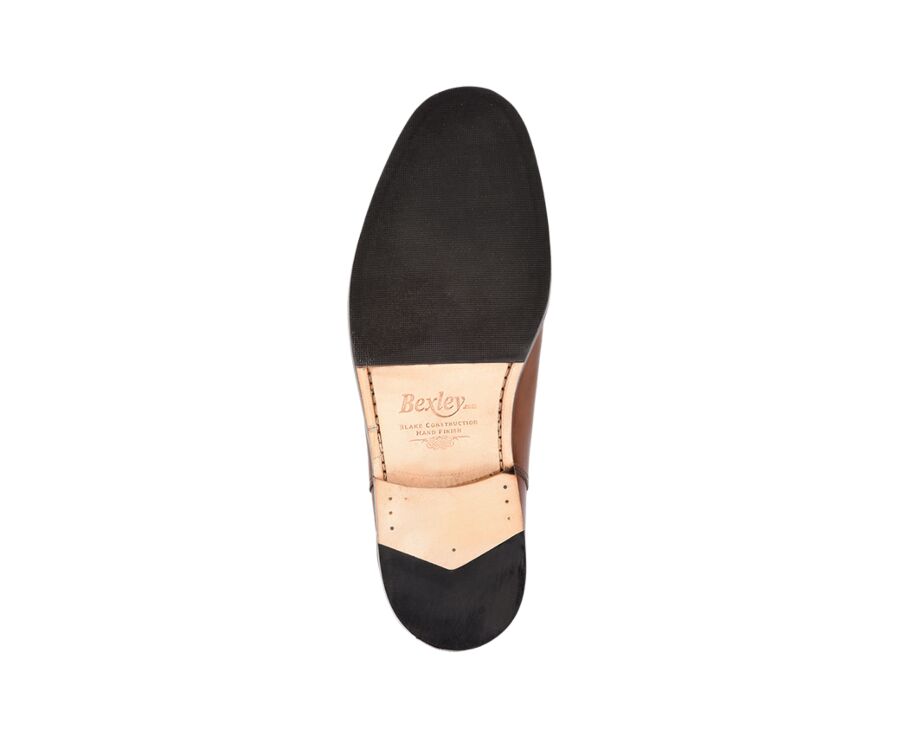 Botines Chelsea piel hombre Castaño Flager Patin | Bexley