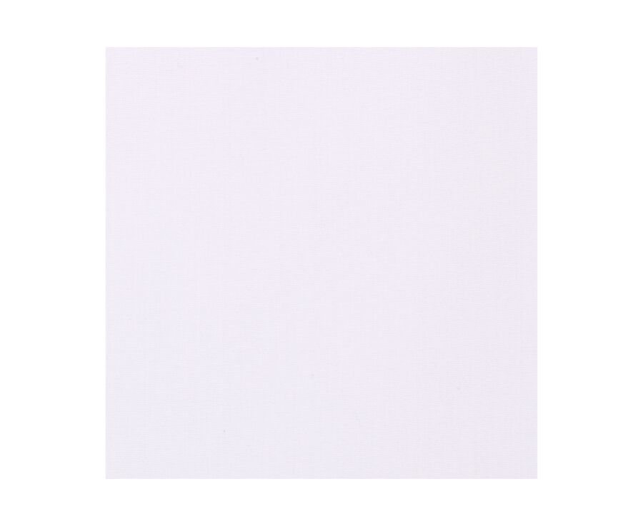 Camisa de popelina de algodón blanca - Cuello italiano - LUDOVICO CLASSIC