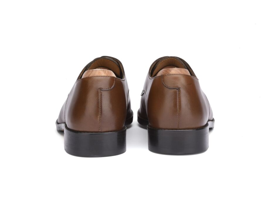 Zapatos derby de hombre Castaño con suela de cuero - PHILIP II PATIN