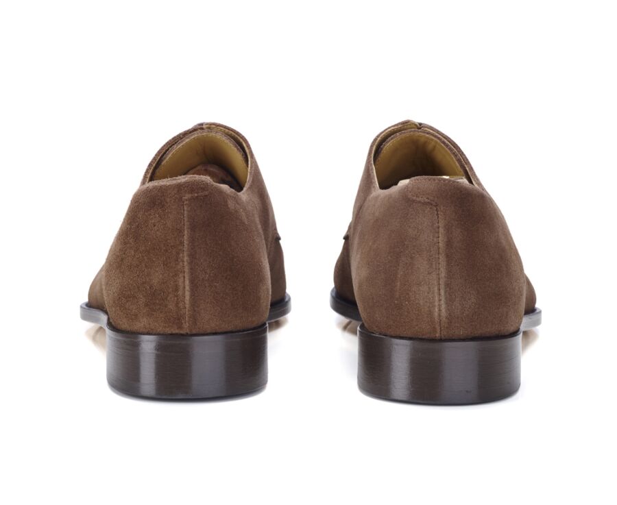 Zapatos derby ante habana para hombre con suela de cuero - DOVER