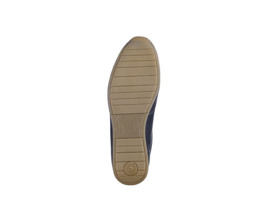 Zapatillas de hombre de piel Negro - BELBARA