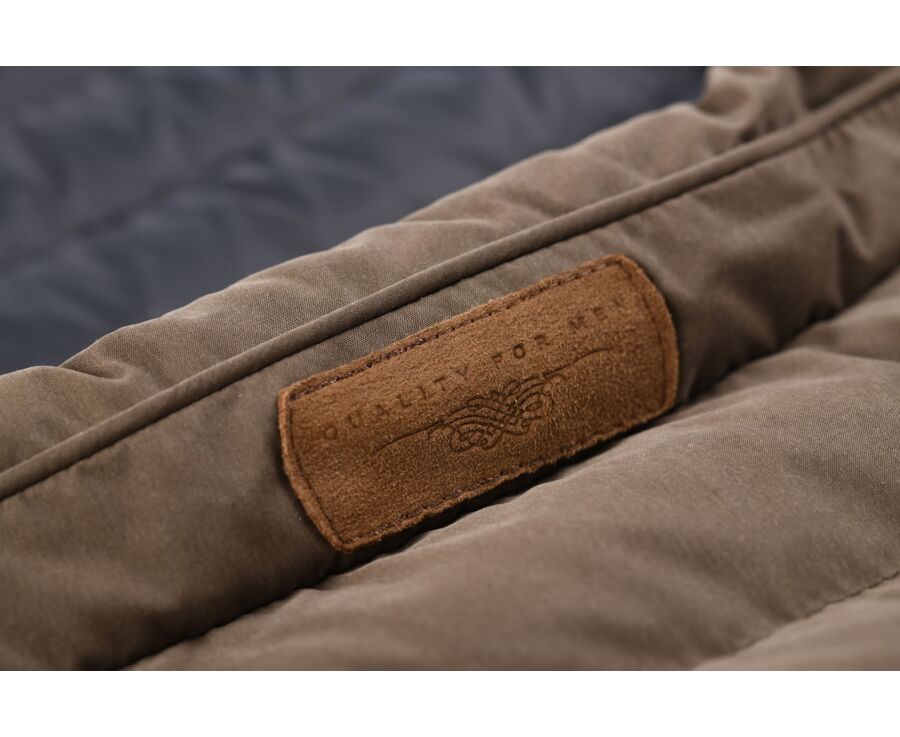 Chaqueta de plumas sin mangas para hombre Marrón - NIELS II