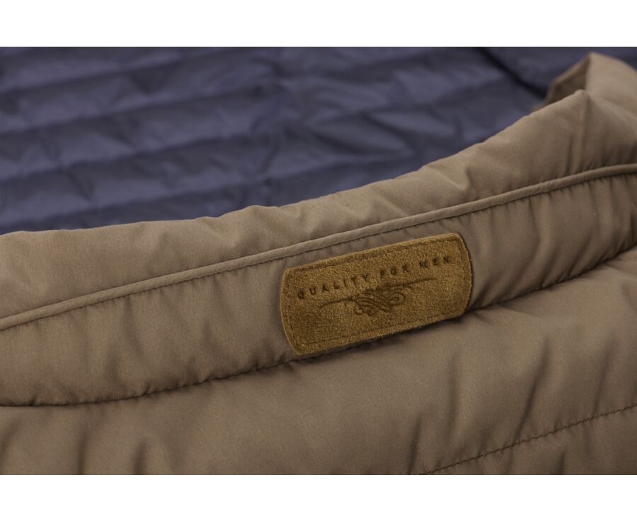 Chaqueta de plumas sin mangas para hombre Caramelo - NIELS II