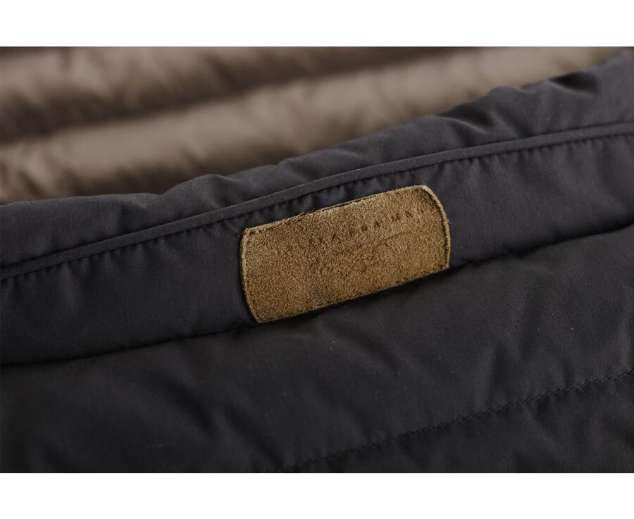 Chaqueta de plumas sin mangas para hombre Carbón - NIELS II