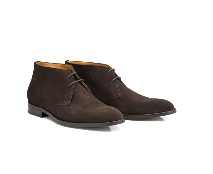 Botas Chukka para Hombre terciopelo Marr n WORMINGTON GOMME