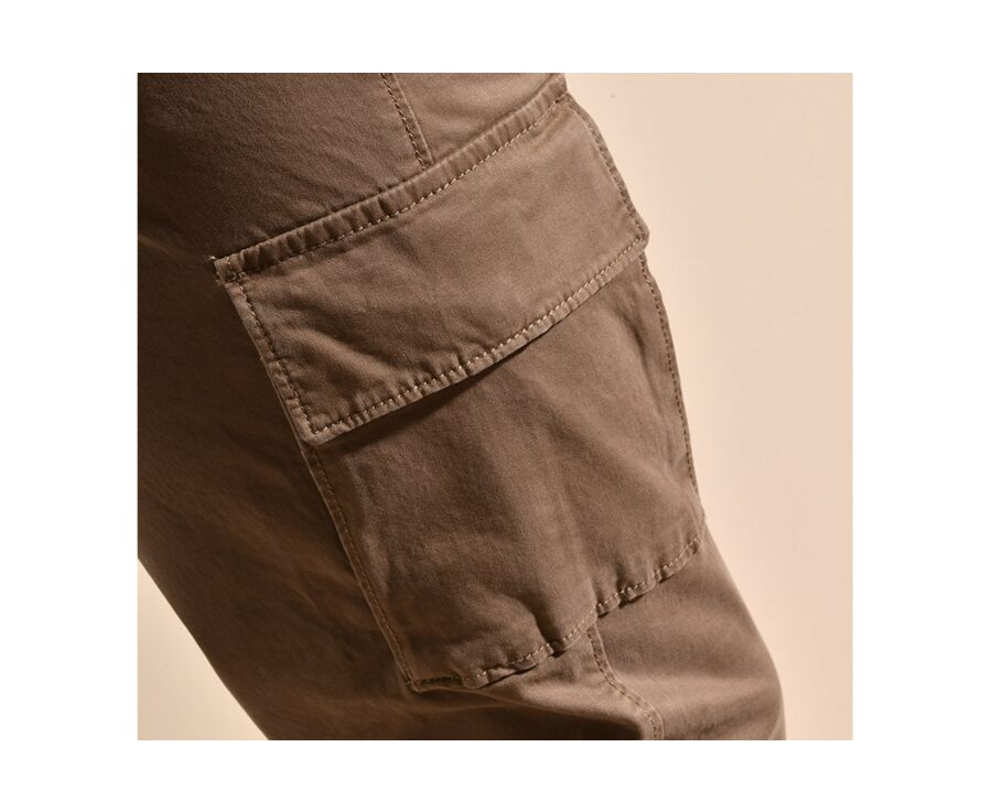 Pantalón cargo para hombre Topo oscuro II - KEANAN