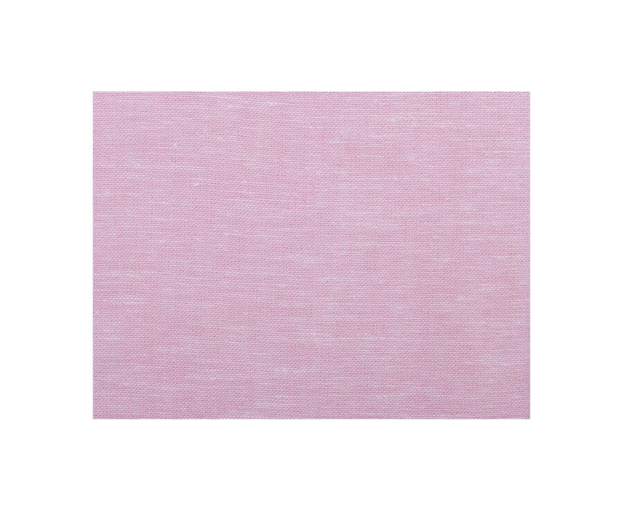 Camisa lisa de lino de algodón Chambray Rosa - SILBERT