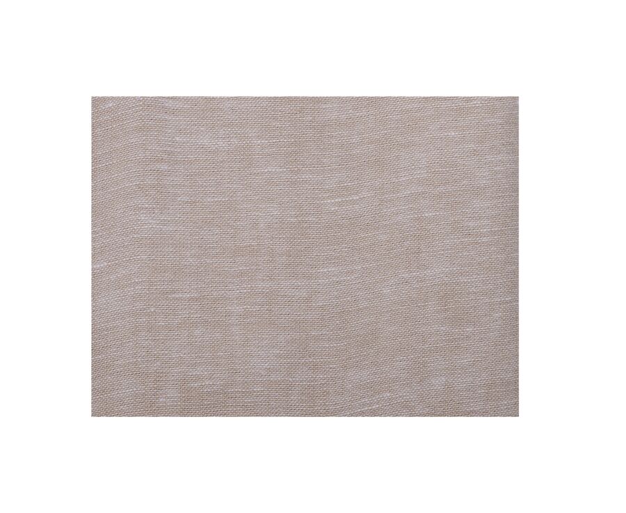 Camisa de lino y algodón Chambray Beis - Bolsillo en el pecho - COLTEN MC