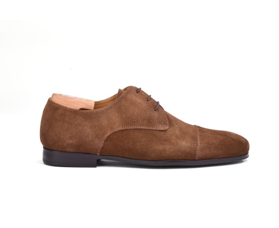 Zapatos Derby de hombre suela de goma de terciopelo Habana - DERNOX GOMME URBAN