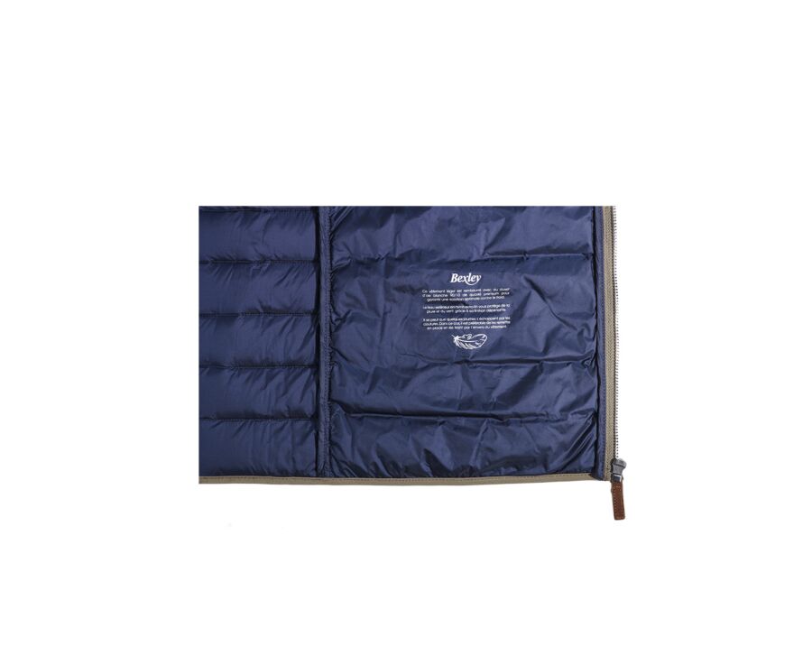 Chaqueta acolchada ligera de invierno para hombre Caqui - SVEN III